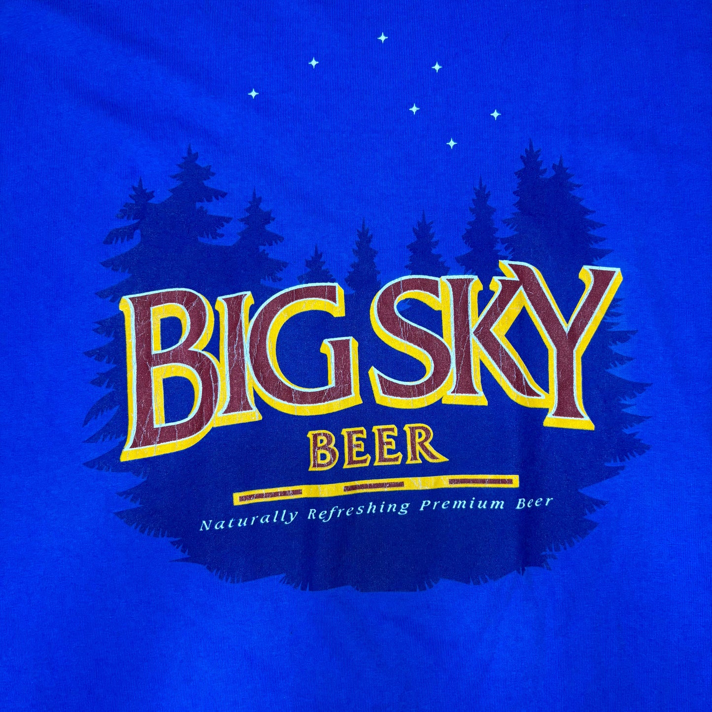 BIGSKY blue tee