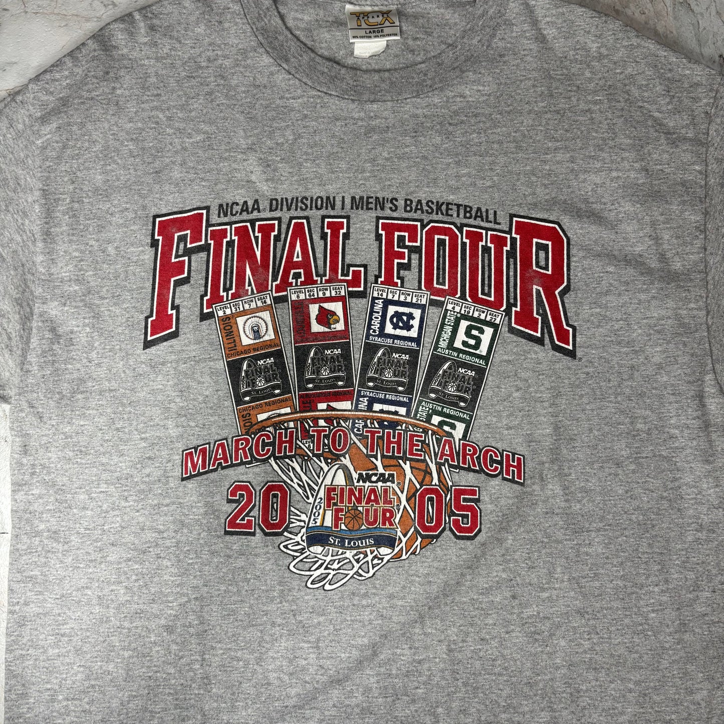 2005 NCAA D1 FinalFour tee