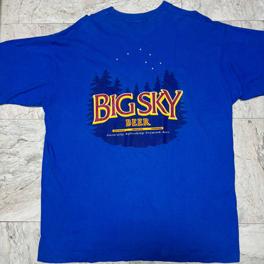 BIGSKY blue tee